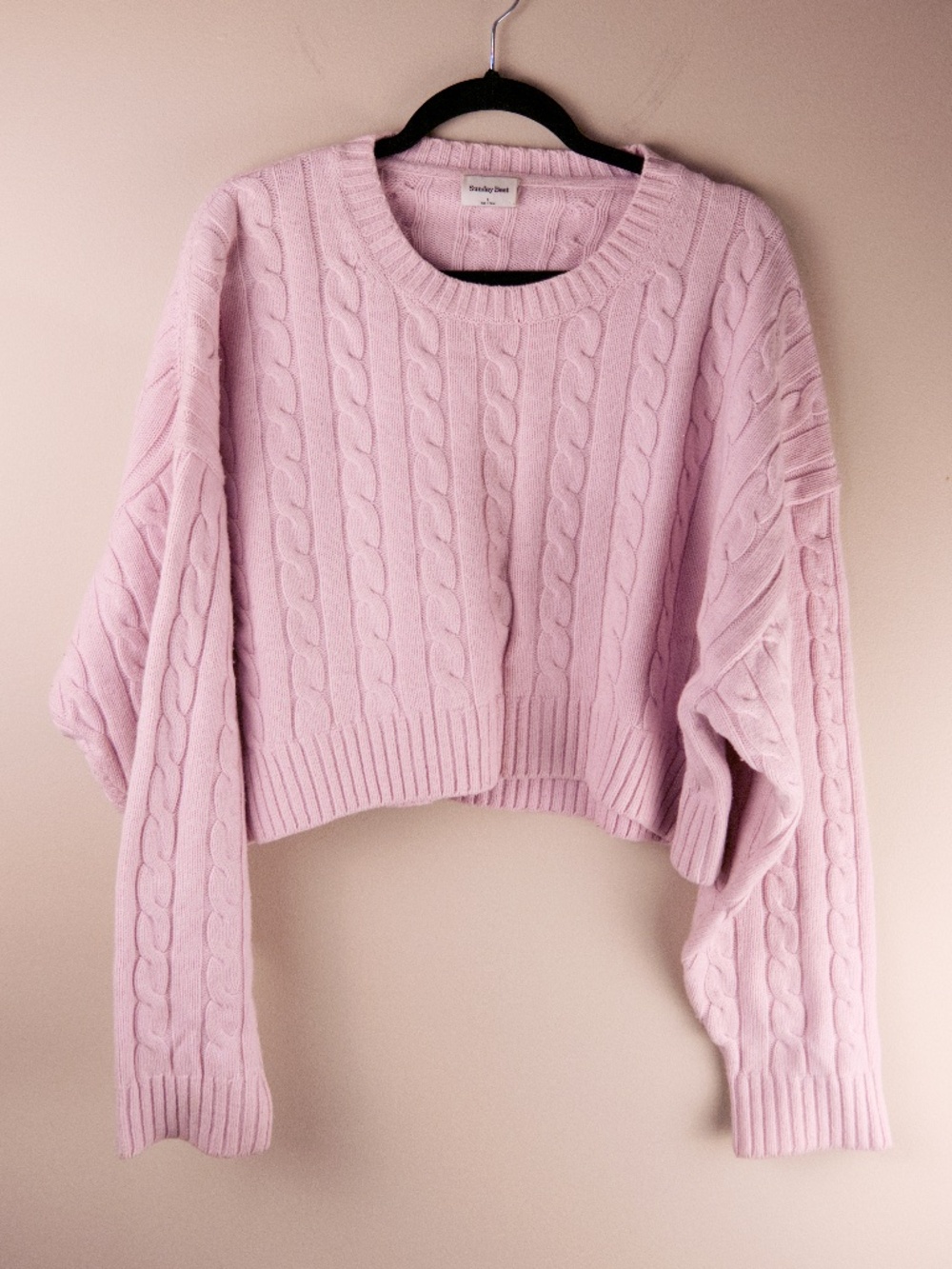 Sunday Best Peggy Merino Wool Cropped Sweater